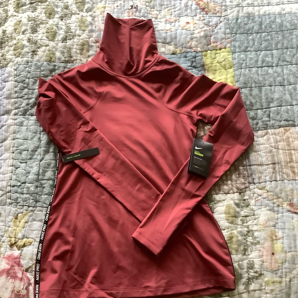 Nike Pro Dri-Fit Turtleneck Top Small New